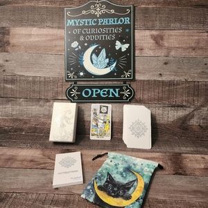 Tarot card deck and protective pouch